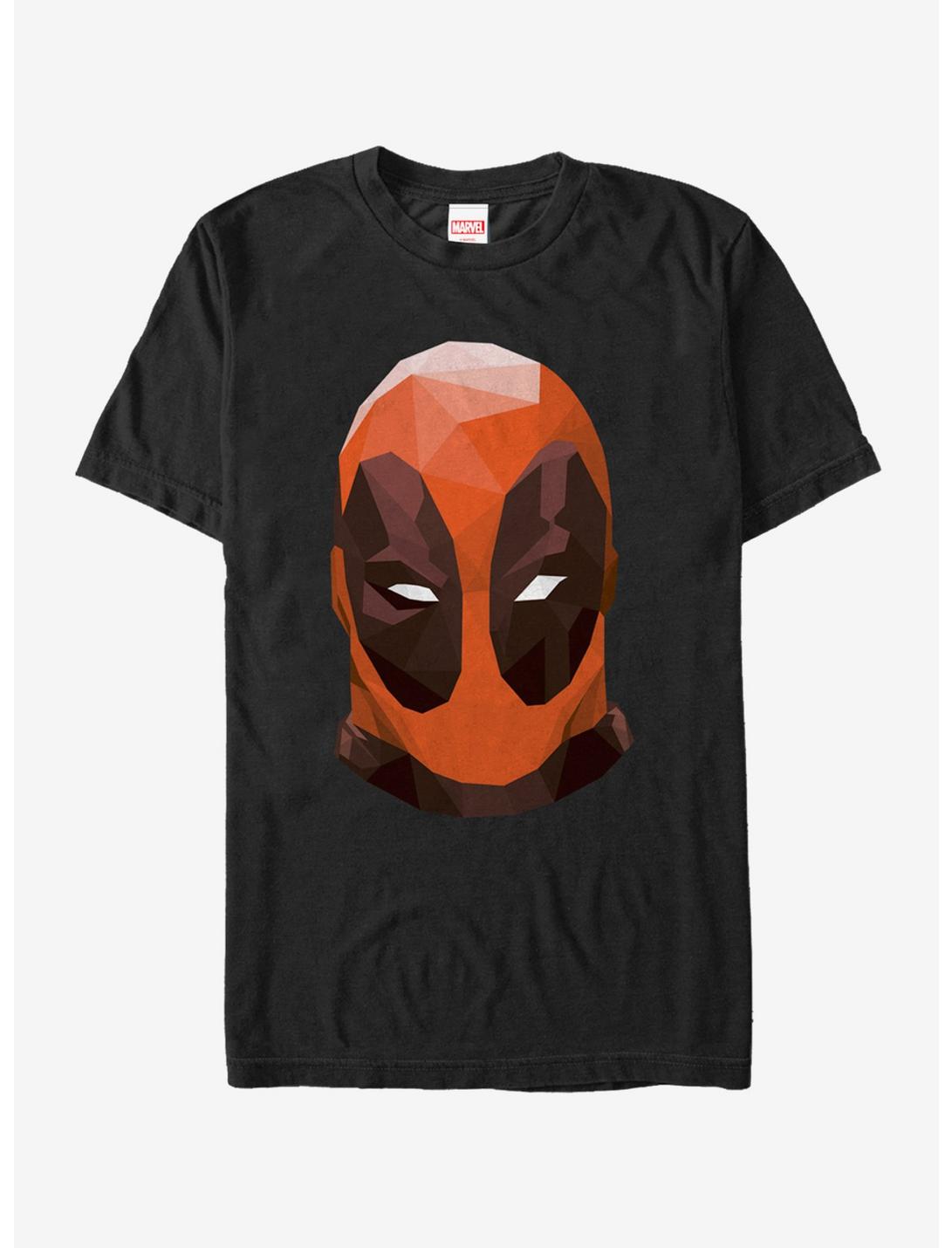 Marvel Geometric Deadpool Mask T-Shirt