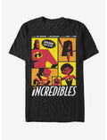 Disney Pixar The Incredibles Starring Explosive Family Action T-Shirt