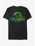 Jurassic World Logo Tie Dye Print T-Shirt