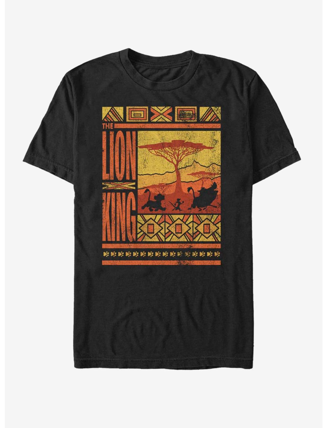 Disney The Lion King Savannah Landscape Logo T-Shirt
