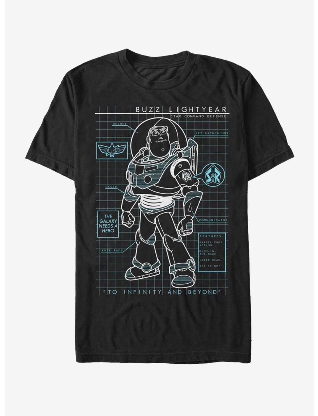 Toy Story Buzz Lightyear Schematic T-Shirt