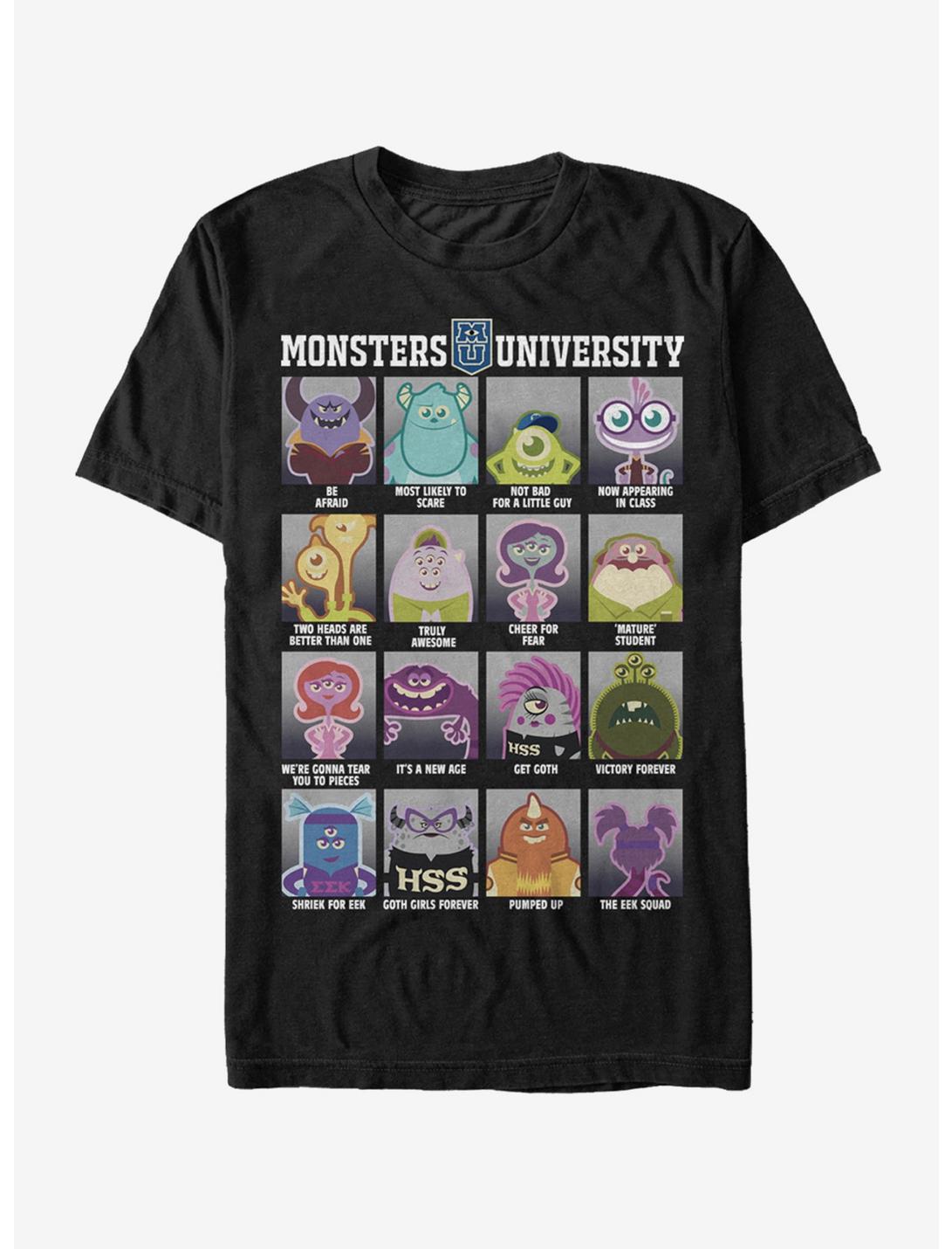 Disney Pixar Monsters University Yearbook Page T-Shirt