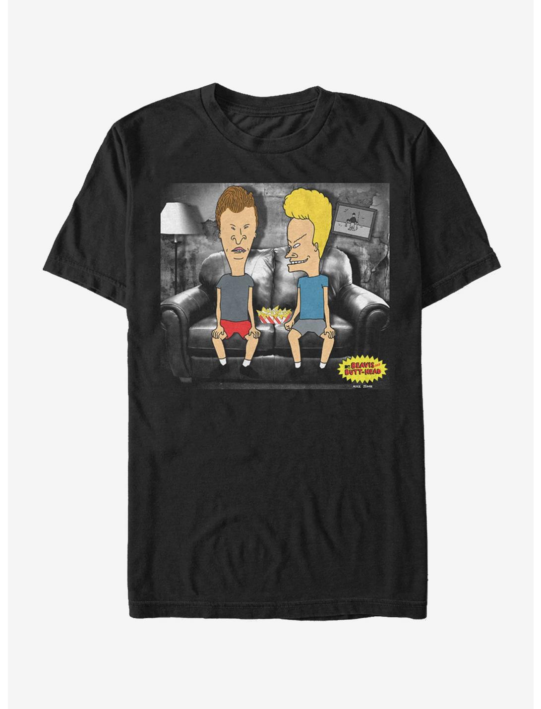 Beavis And Butt-Head Watching Music Videos T-Shirt