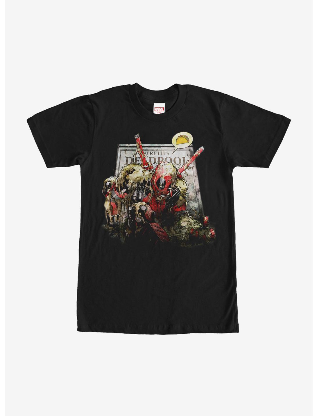 Marvel Deadpool Rise For Tacos T-Shirt