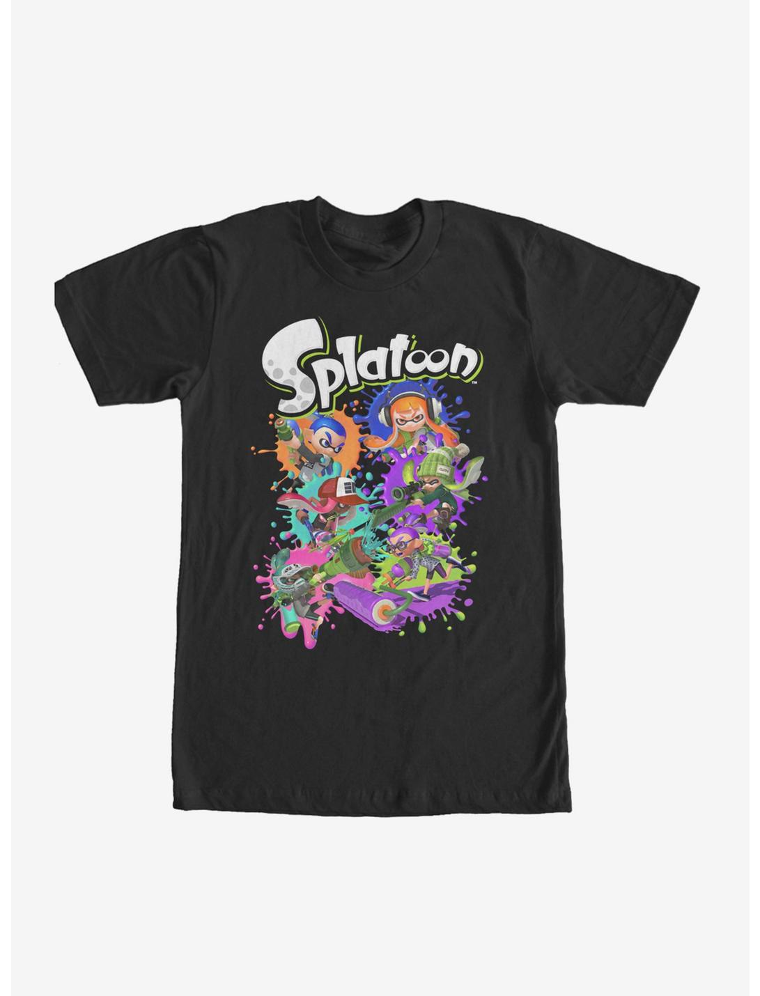 Nintendo Splatoon Ink Splatter T-Shirt