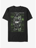 Toy Story Buzz Lightyear Diagram T-Shirt