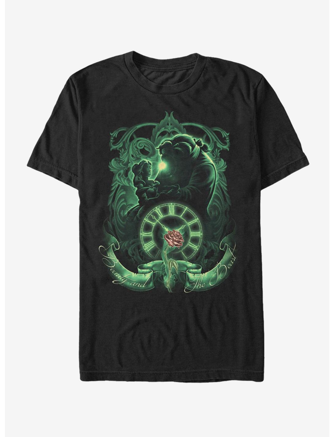 Disney Beauty And The Beast Green Time T-Shirt