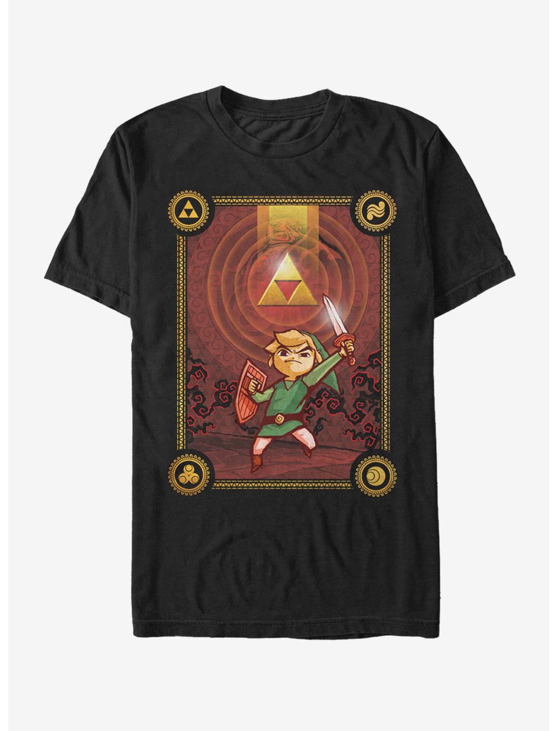 Nintendo Legend of Zelda Link Triforce T-Shirt