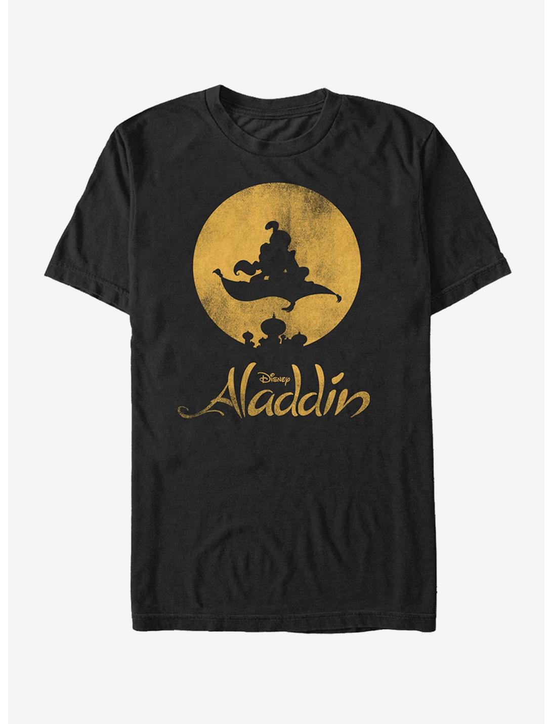 Disney Aladdin Magic Carpet Silhouette T-Shirt