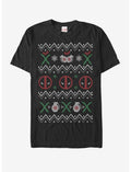 Marvel Deadpool Ugly Christmas Sweater T-Shirt
