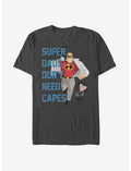 Disney Pixar The Incredibles Super Dads Don't Need Capes T-Shirt