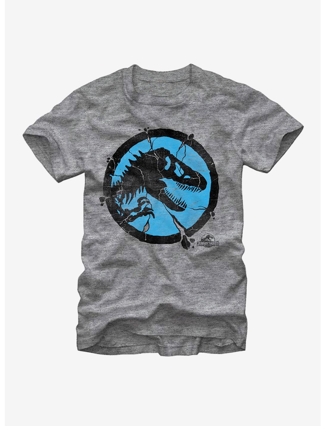Jurassic World Cracked T. Rex Logo T-Shirt