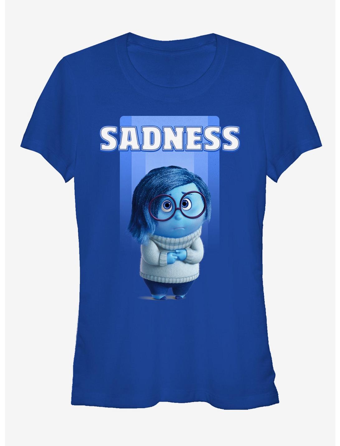Disney Pixar Inside Out Sadness Portrait Girls T-Shirt