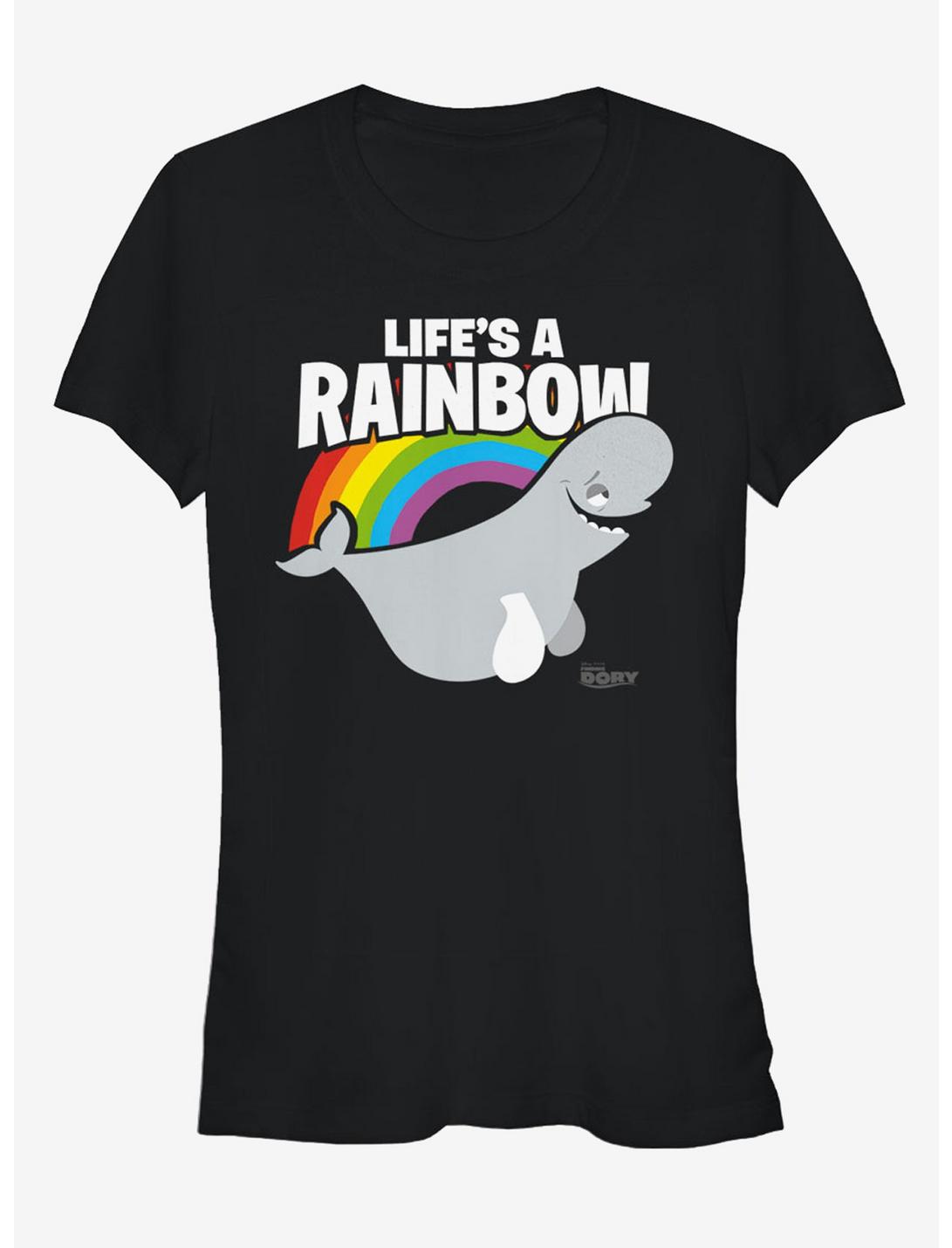 Disney Pixar Finding Dory Bailey Life is a Rainbow Girls T-Shirt