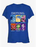 Disney Pixar Inside Out Emotional Adventurers Girls T-Shirt