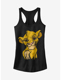 Disney The Lion King Simba Smirk Girls Tank Top