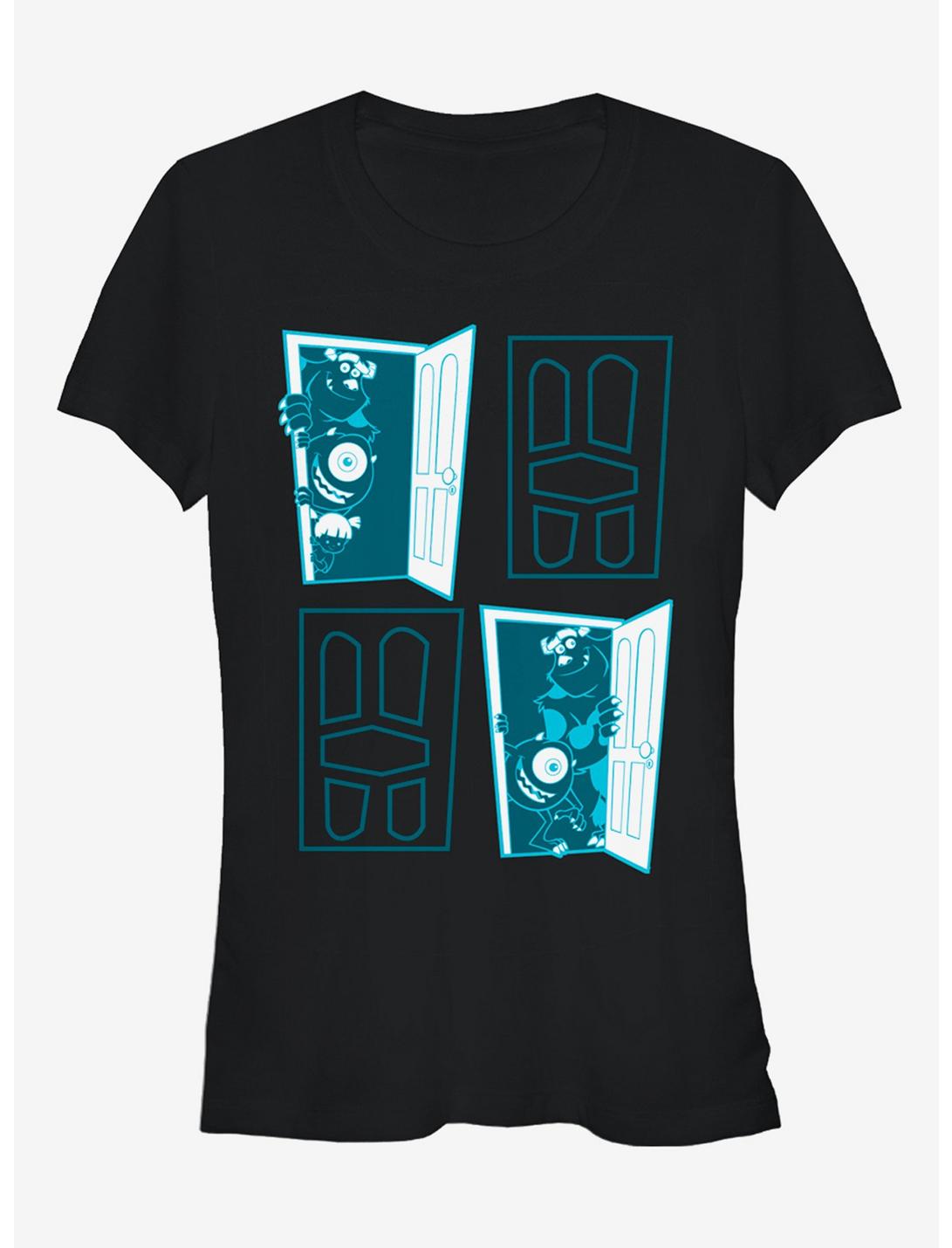 Monsters Inc. Closet Door Portal Girls T-Shirt