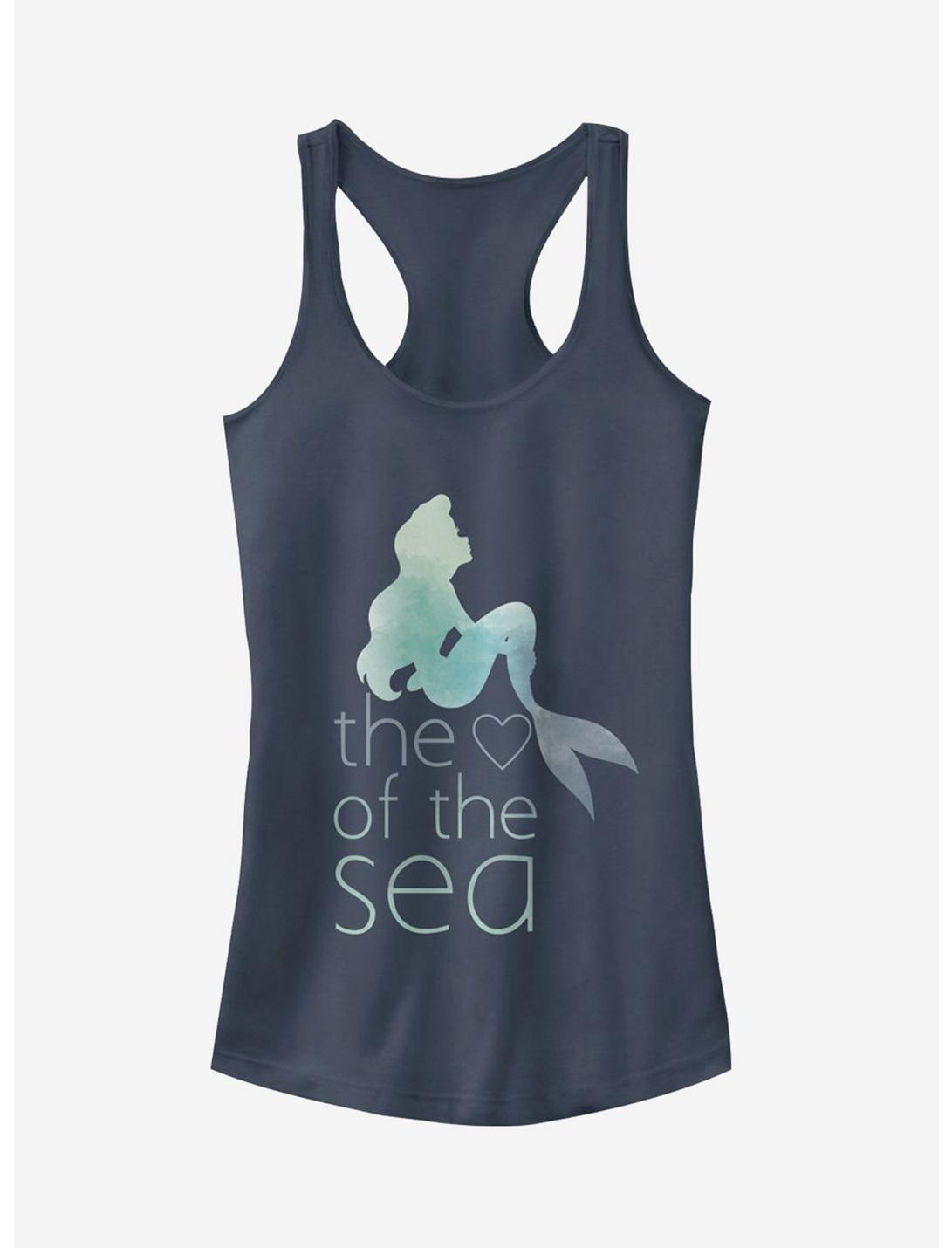 Disney The Little Mermaid Ariel Heart Of The Sea Girls Tank Top