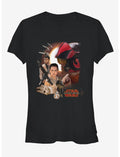 Star Wars Episode VII The Force Awakens Characters Girls T-Shirt