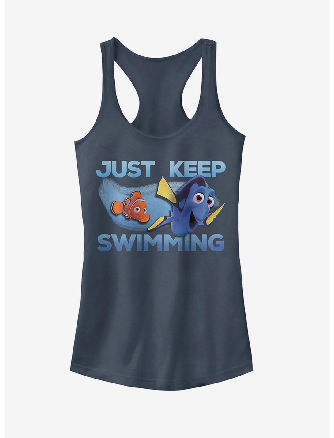 Disney Pixar Finding Dory Just Keep Swimming Current Girls Tank