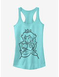 Nintendo Mario Princess Peach Girls T-Shirt
