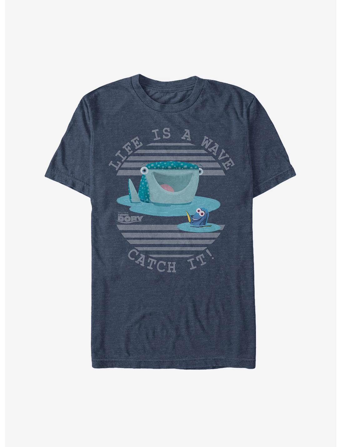 Disney Pixar Finding Dory Destiny Life is A Wave T-Shirt