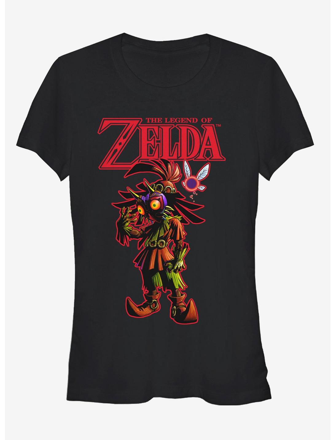 Nintendo Legend of Zelda Skull Kid's Mask Girls T-Shirt