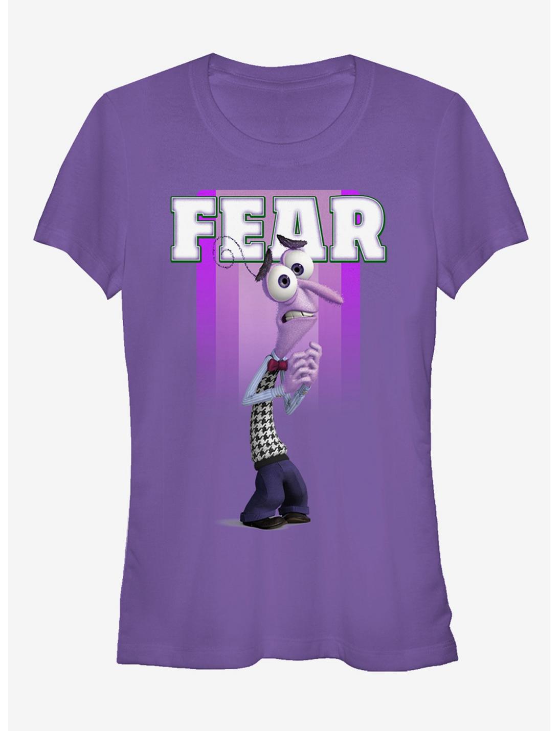 Disney Pixar Inside Out Fear Portrait Girls T-Shirt