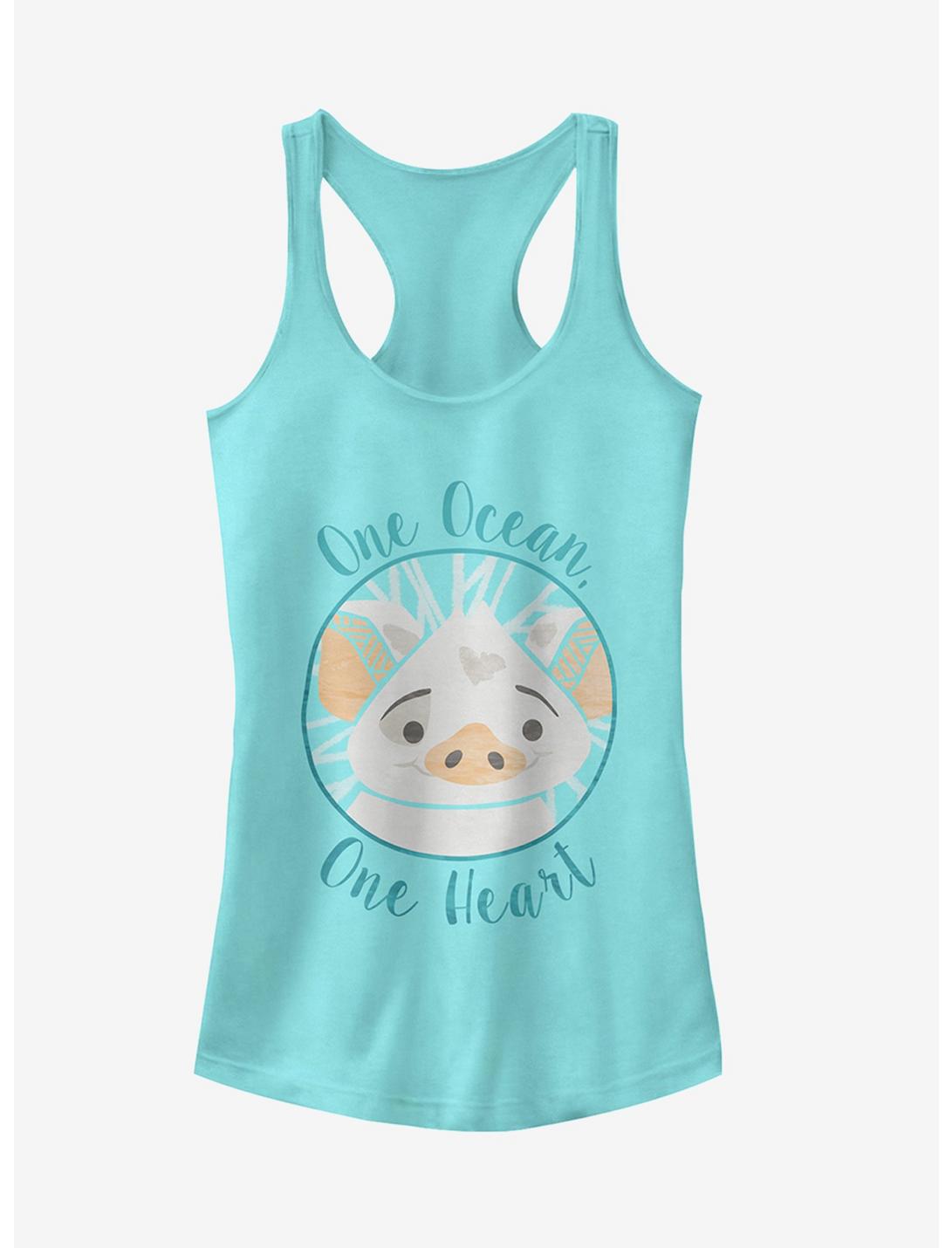 Moana Pua One Ocean One Heart Girls Tank
