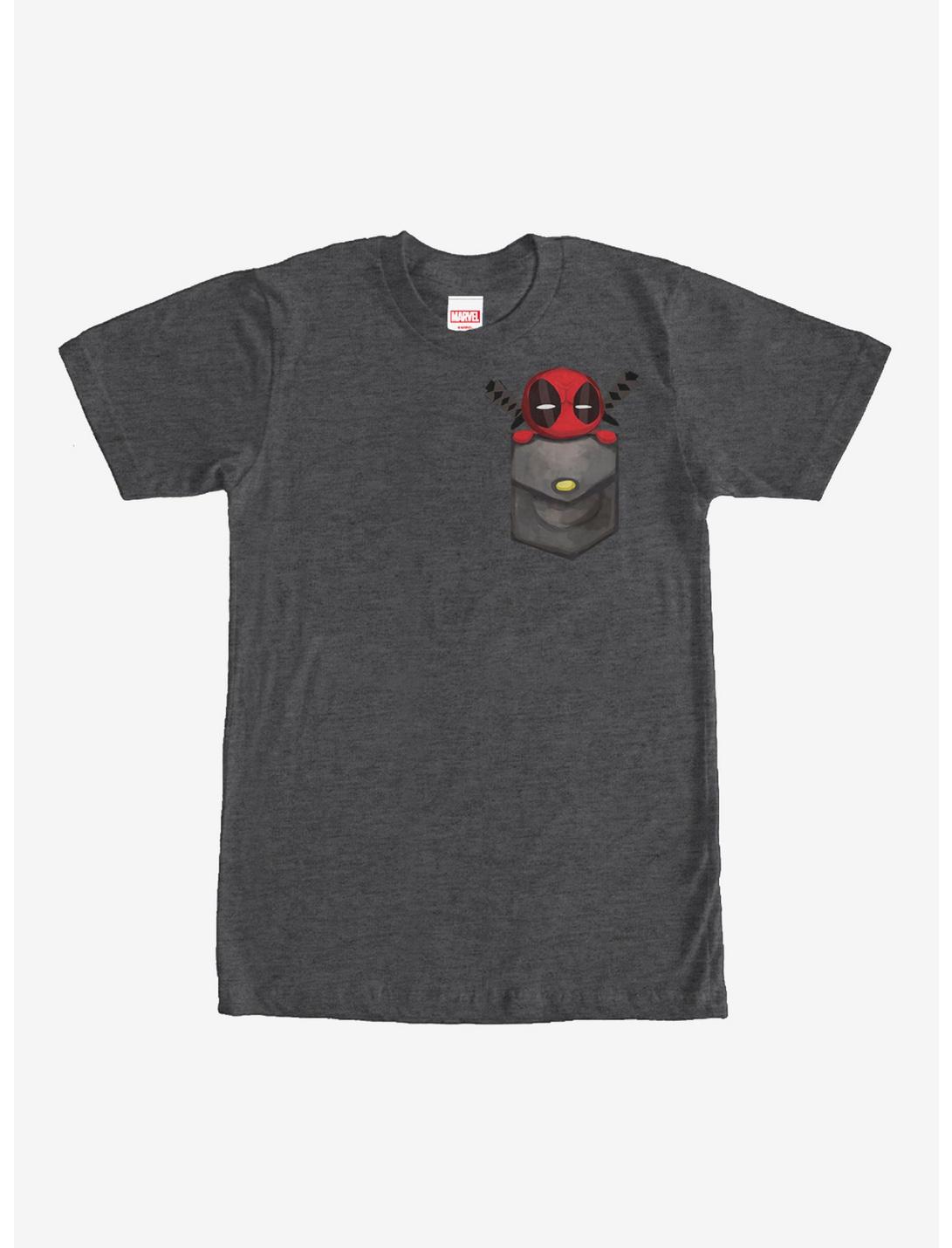Marvel Deadpool Faux Pocket T-Shirt