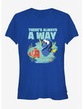 Disney Pixar Finding Nemo Always A Way Girls T-Shirt