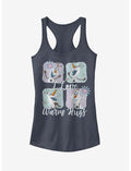 Frozen Olaf Snowflake I Love Warm Hugs Girls Tank