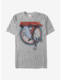 Marvel Deadpool Rides Unicorn T-Shirt