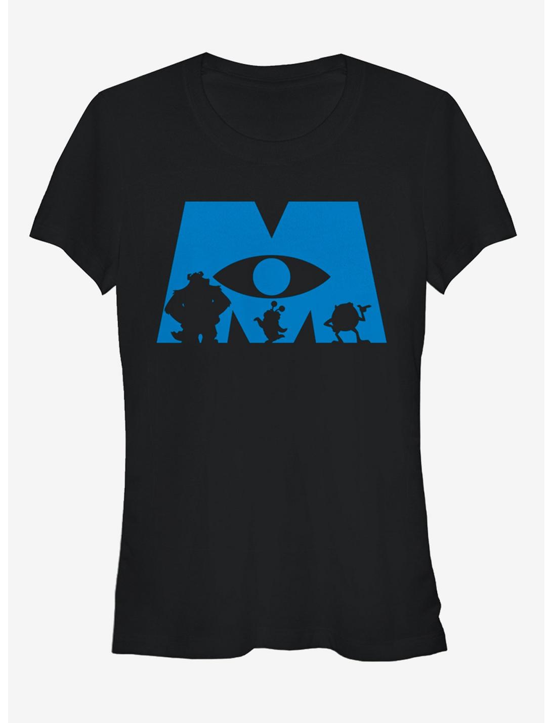 Monsters Inc. Logo Silhouette Girls T-Shirt