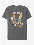 Beavis And Butt-Head Ladies Beware T-Shirt