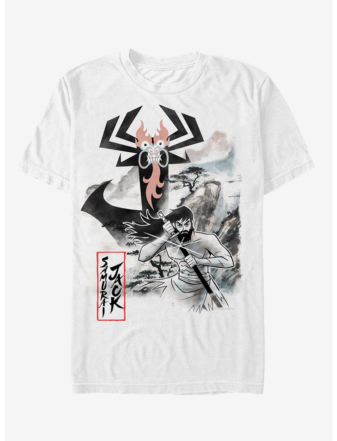 Samurai Jack Aku Nature Scene T-Shirt