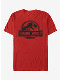 Jurassic World Red Logo T-Shirt