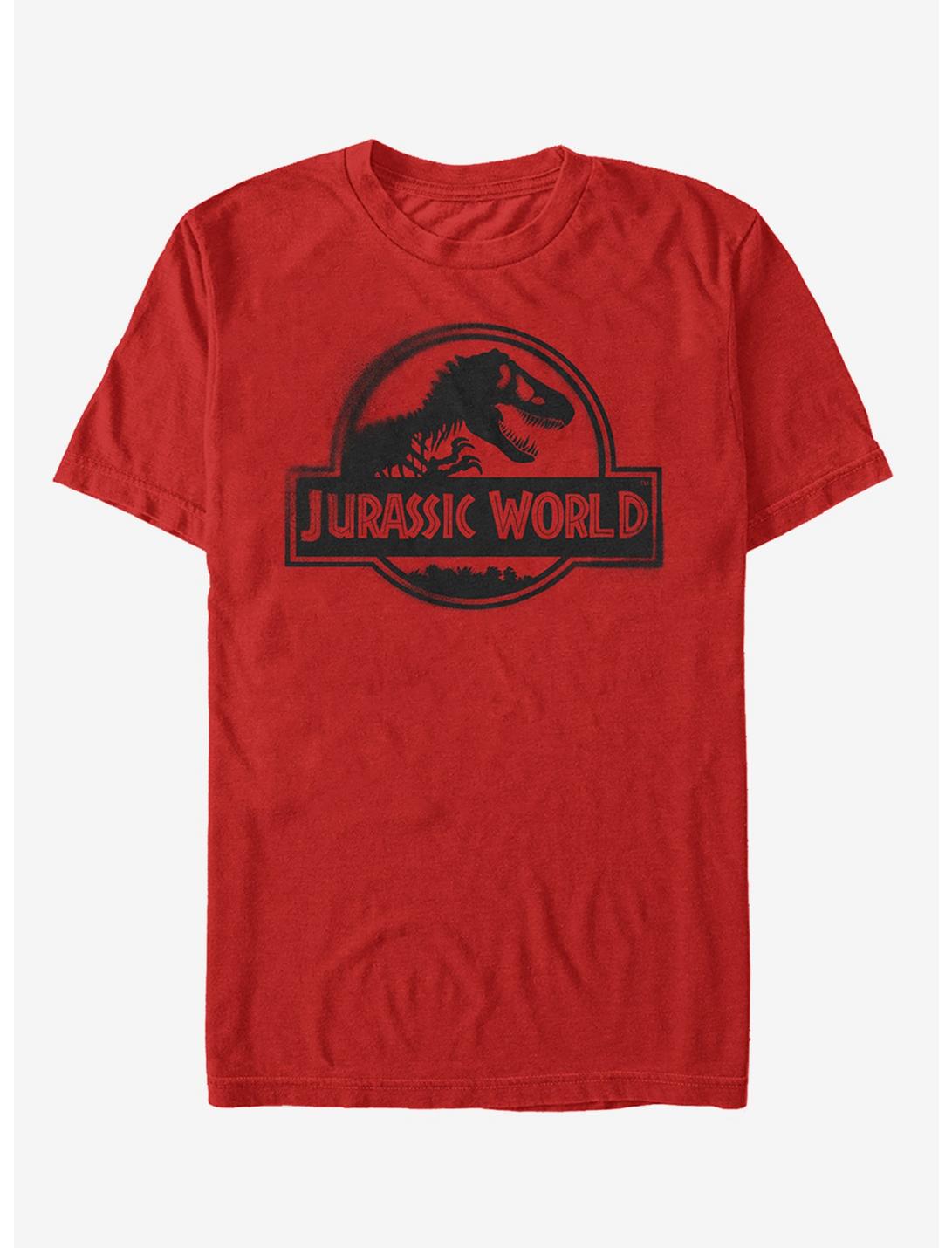 Jurassic World Red Logo T-Shirt
