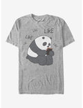 We Bare Bears Panda Internet Likes T-Shirt