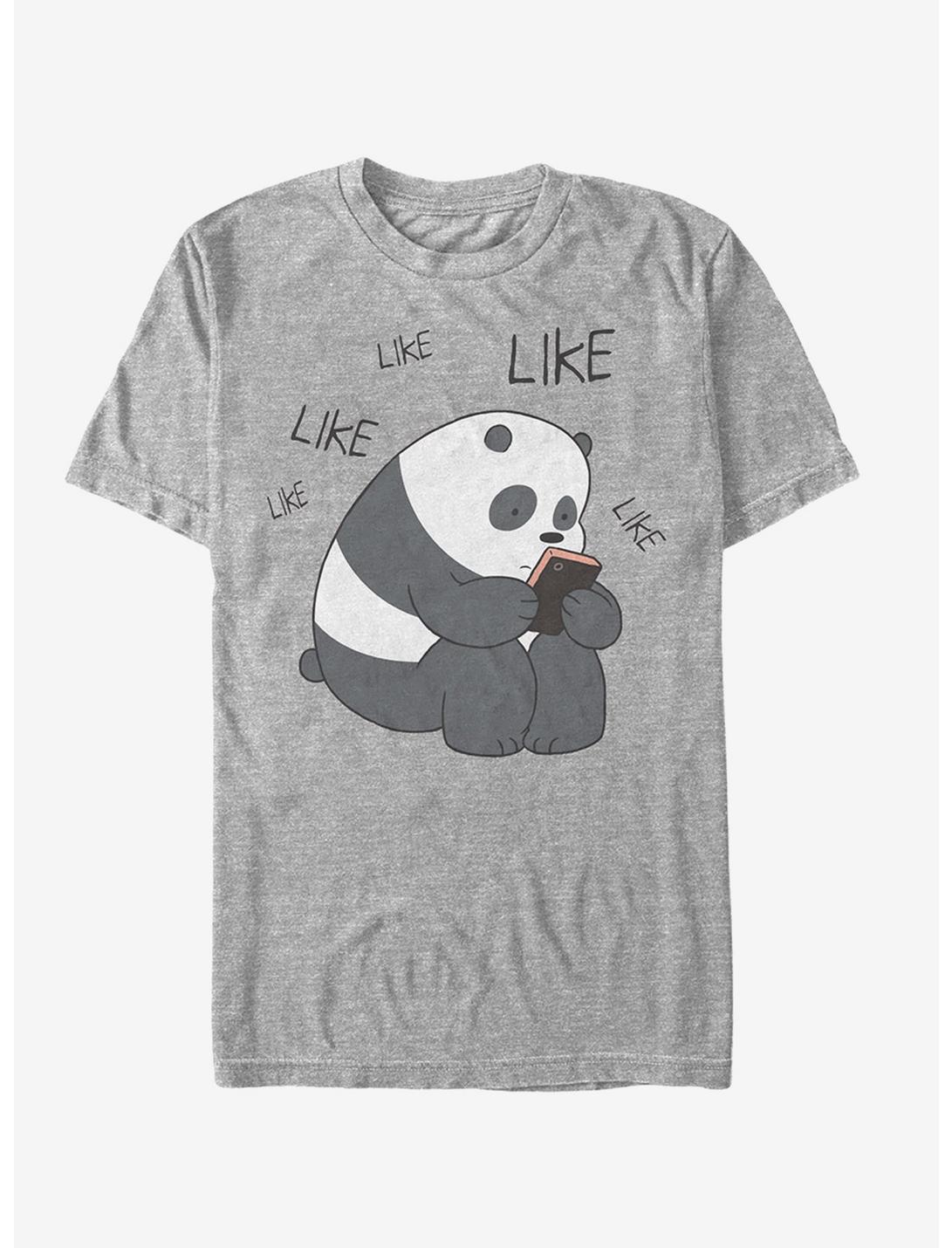 We Bare Bears Panda Internet Likes T-Shirt