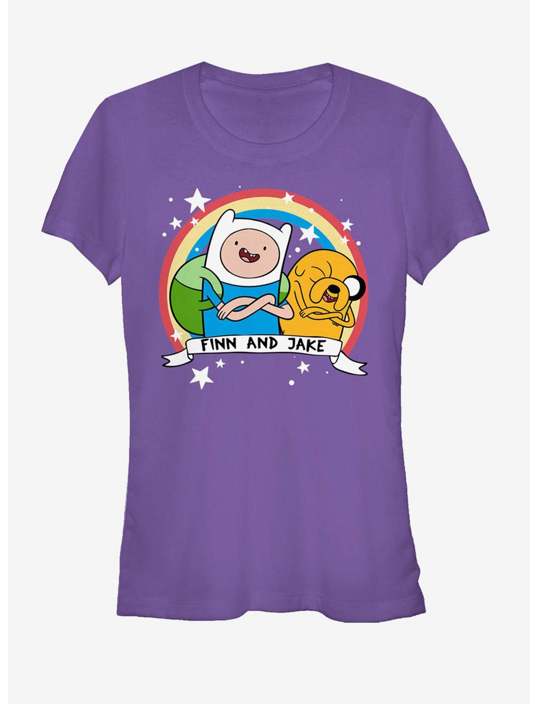 Adventure Time Finn And Jake Girls T-Shirt