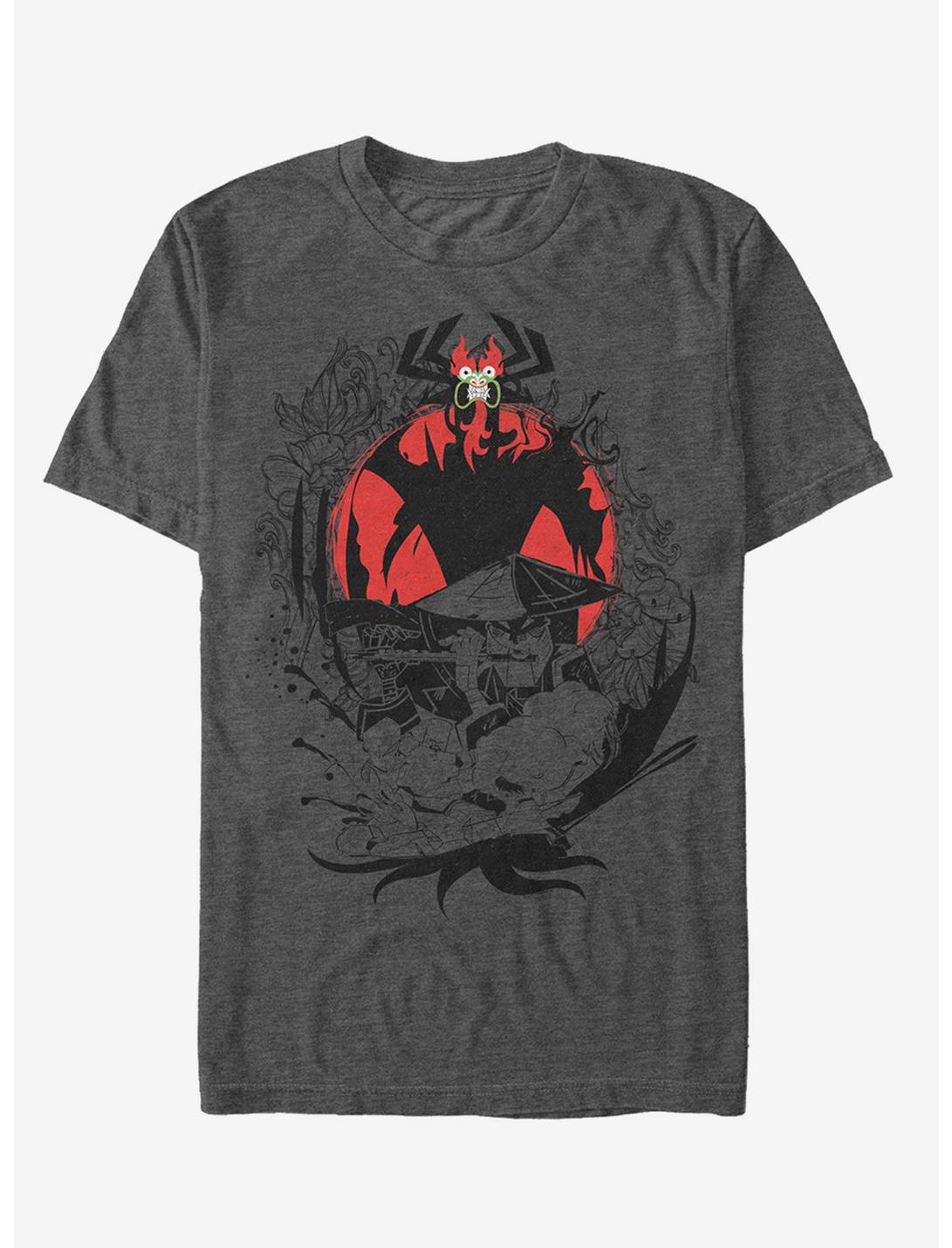 Samurai Jack Aku Sun Frame T-Shirt