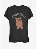 We Bare Bears Grizzly Internet Famous Girls T-Shirt