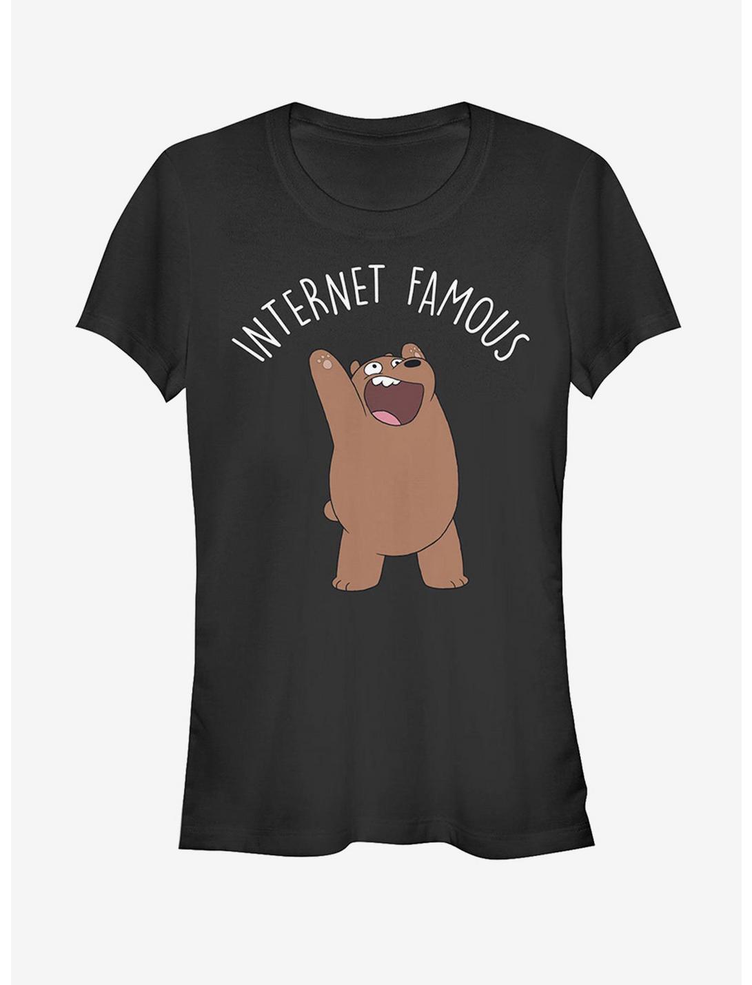 We Bare Bears Grizzly Internet Famous Girls T-Shirt