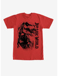 Jurassic World Red T. Rex T-Shirt