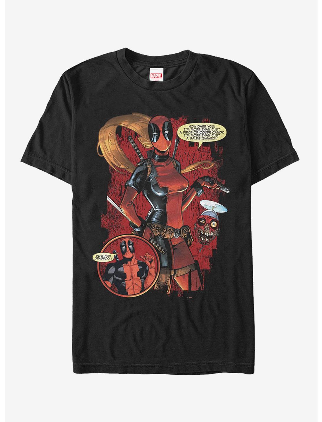 Marvel Deadpool Lady Deadpool How Dare You T-Shirt