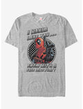 Marvel Deadpool With a Face Like That T-Shirt