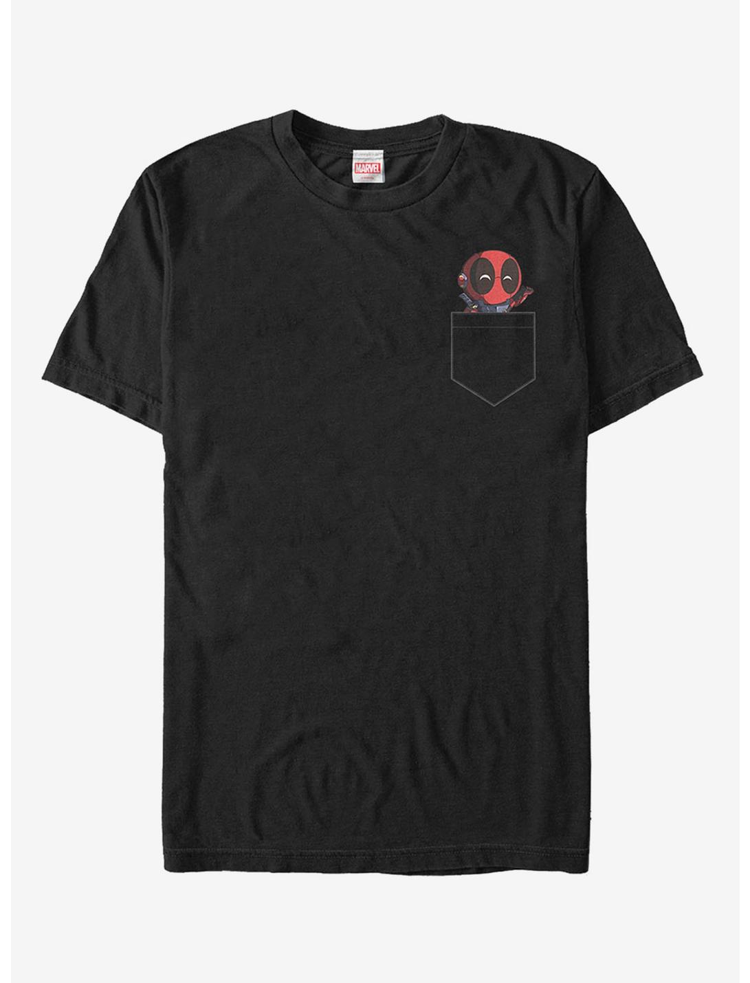 Marvel Deadpool Mini Faux Pocket Friend T-Shirt