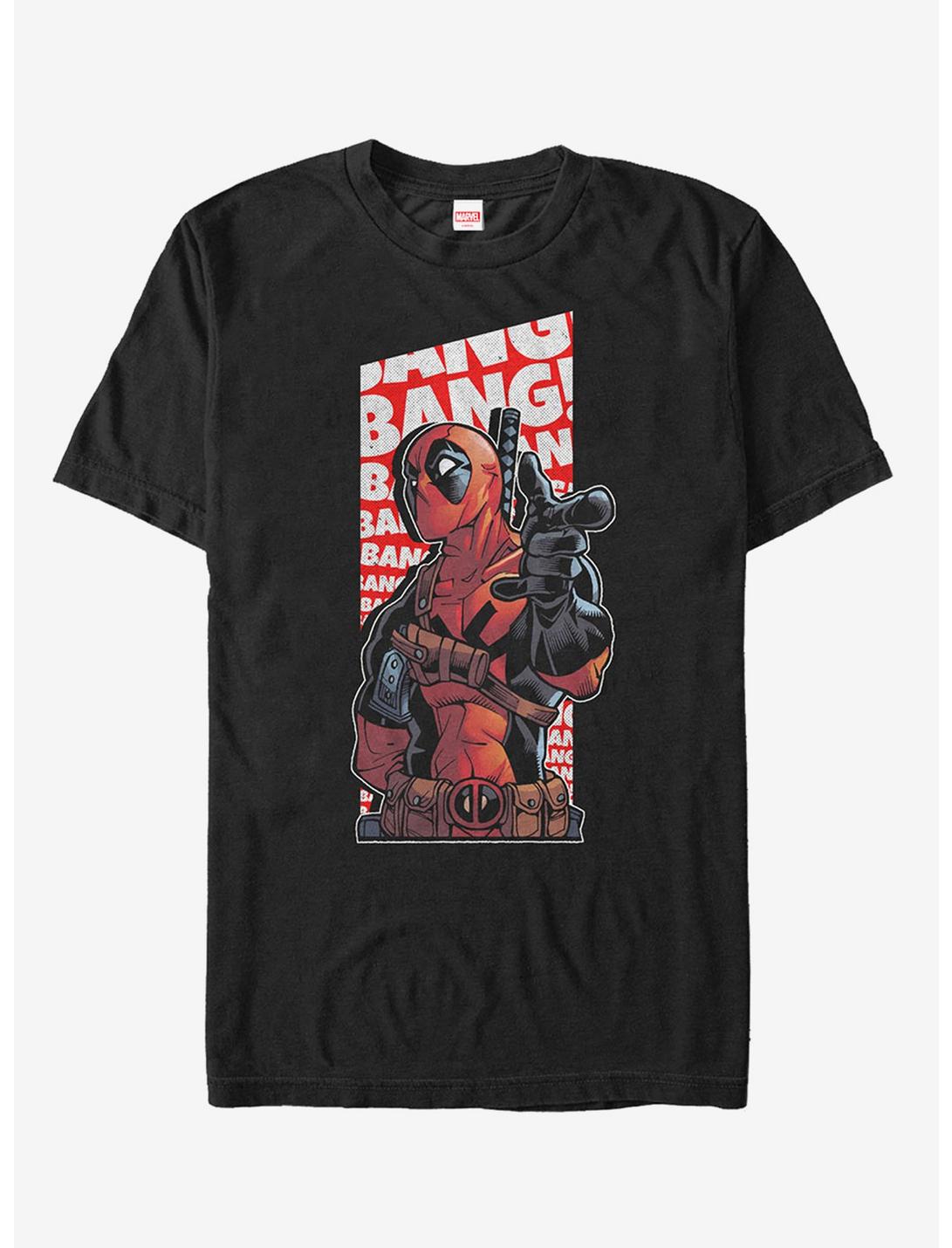 Marvel Deadpool Bang Bang Panel T-Shirt