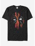 Marvel Deadpool Paint Streak Mask T-Shirt